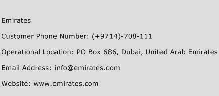 emirates contact number|emirates telefonnummer.